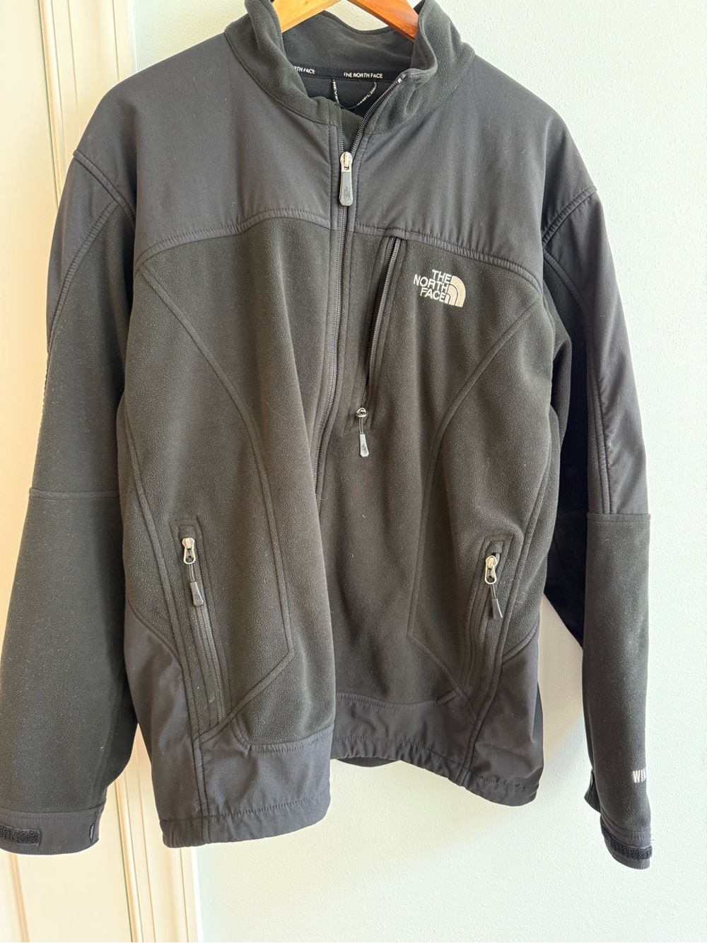The North Face Black Softshell Fleece Jacket